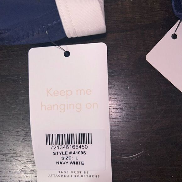 NWT Lively navy color bikini size medium/large - Picture 5 of 5